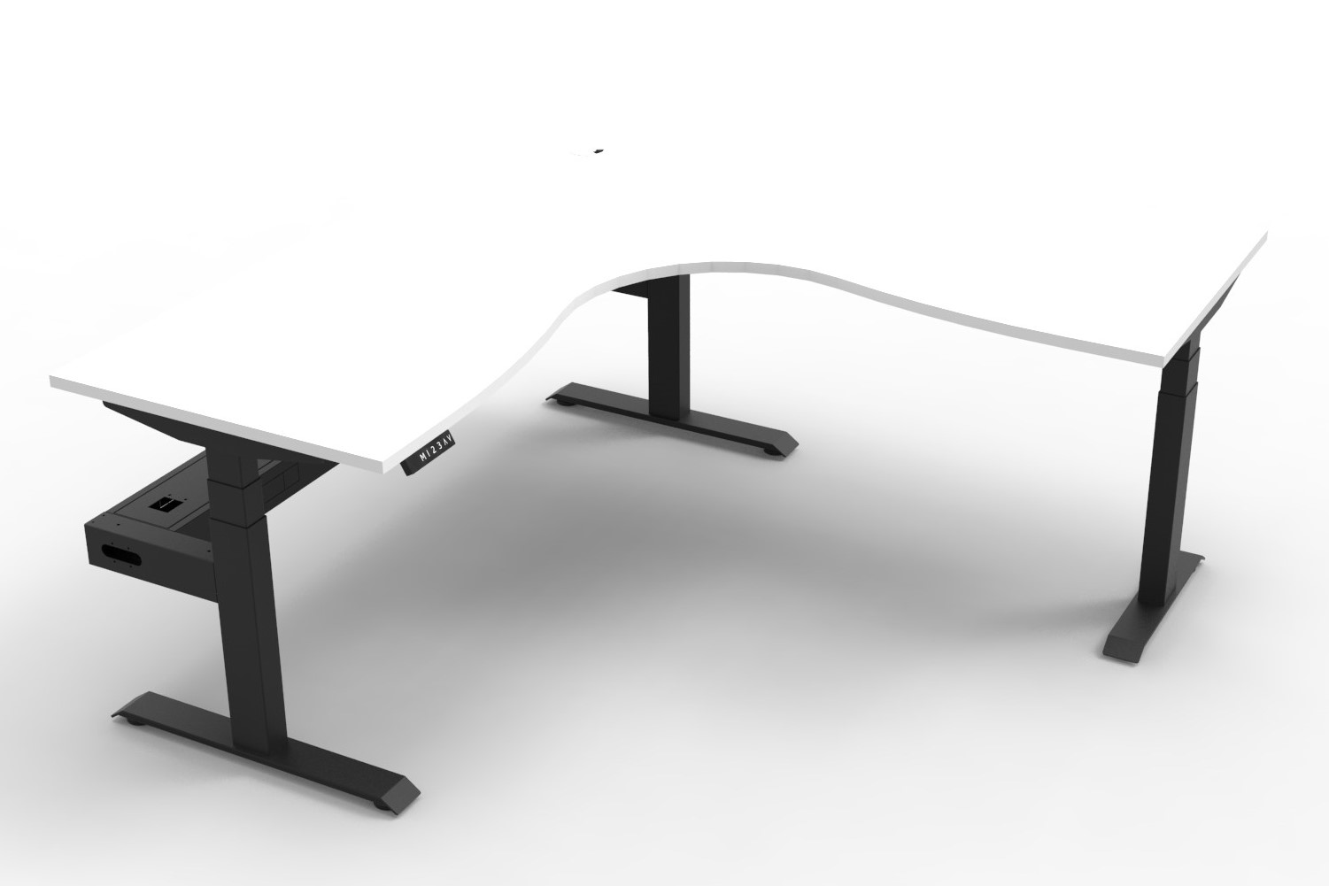 Boost+ Electric Height Adjustable Corner Desk